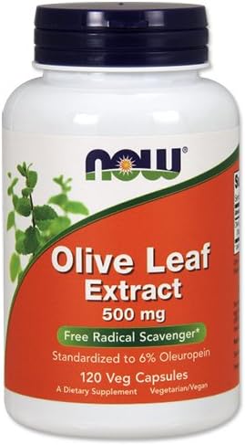 オリーブリーフエキス（オレウロペイン6％） 500mg 120粒［海外直送品］
