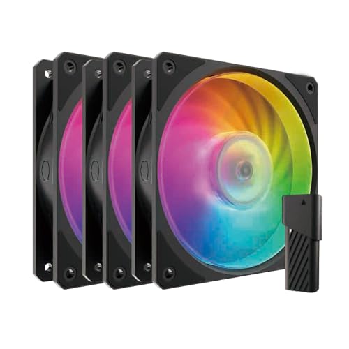 Cooler Master Mobius 120P ARGB ventilateur 120mm PWM RGB éclairage adressable refroidissement PC