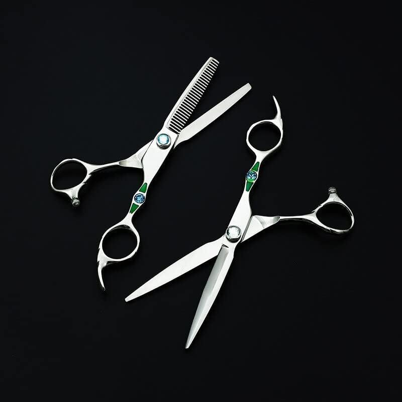 Hair Cutting Shears Hair Cutting 6 Inch Stainless Steel 440C Salon Hairdresser Haircut Barber Hair Cutting Shears Set Hair Cutting Tools