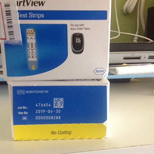 Accu Chek Nano Smartview Test Strips 100 Strips