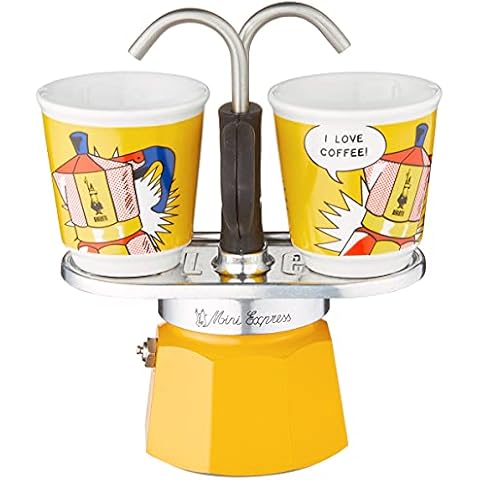 Bialetti Mini Express Lichtenstein Moka Set Cover