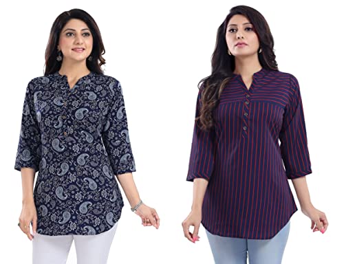 Image of Meher Impex Women Girls Crepe Top Tunic