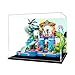 Produktbild Figuren-Displaybox für LEGO für 42630 für Heartllake City Wasserpark, Acryl, staubdicht, transparent, benutzerdefinierte Vitrine (kein Modell) (einteilig (kein Patchwork)