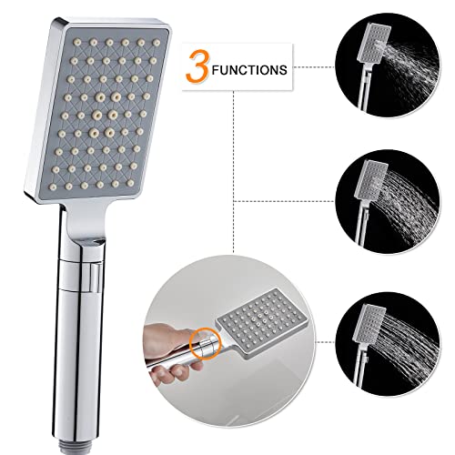 Rovate 6-In-1 Led Rainfall Waterfall Shower Panel Tower System With 2-Mode Powerful Body Jets, Multi-Function Stainless Steel Shower Tower Rain Massage System With Handheld And Tub Spout,(Brushed) #TOP7