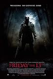 Tin speaking Metall-Blechschild mit Aufschrift 'Friday The 13th Film', Poster, Wandschild, 20,3 x 30,5 cm, Metallbar, Wohnzimmer, Restaurant, Dekoration, Eisenmalerei, Außendekoration