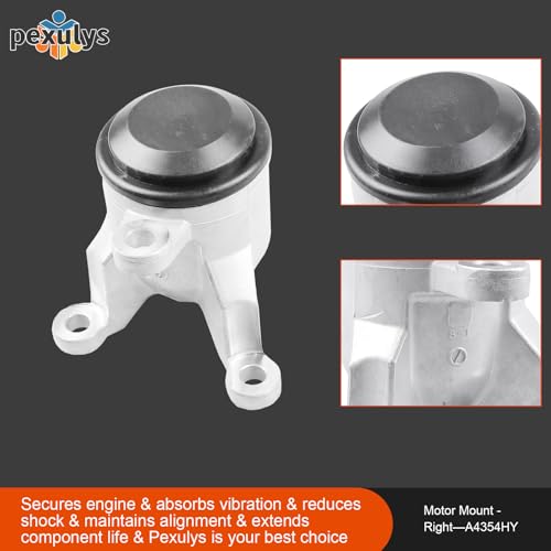 6Pcs Engine Motor Mount & Transmission Mount, For Nissan Murano 2009-2014 V6 3.5L, For Quest 2011-2014 V6 3.5L, Replace# A7399 A4354HY A7372 A4371HY A7363 A7381 by pexulys - Image 7