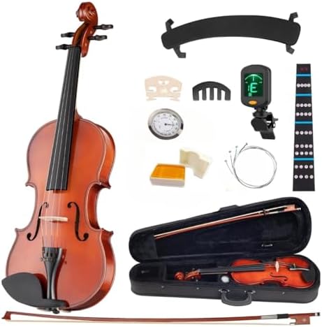 Violino 4/4 Acústico Voik V4-1A Completo C/Estojo Luxo