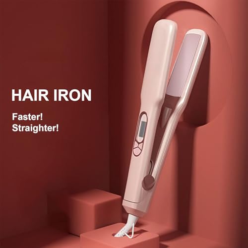 Plancha de pelo volumizadora JINRI, rosa miniatura 4