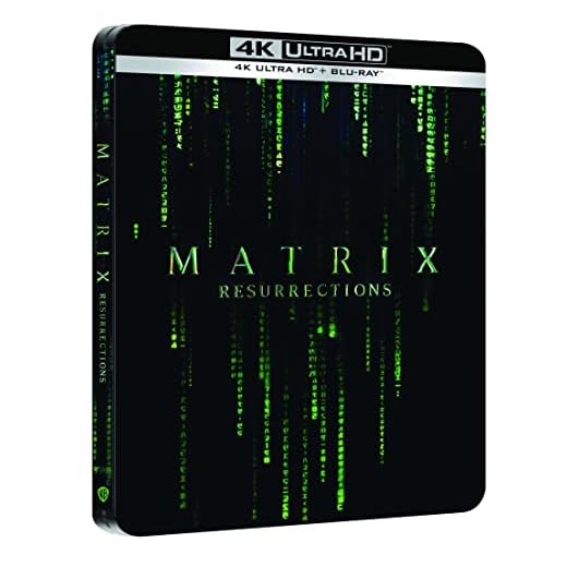 Matrix Resurrections [4K Ultra HD + Blu-Ray-Édition boîtier SteelBook]