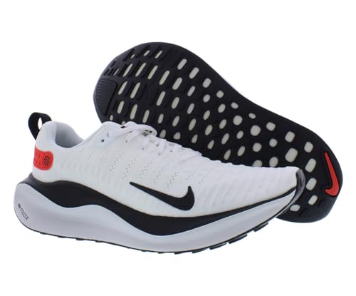 Image of Nike Reactx Infinity Run 4 Unisex Shoes Size 10, Color: White /Velvet Brown