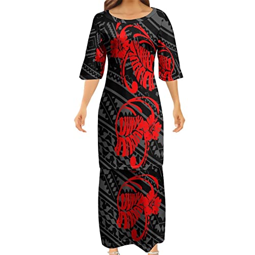 white christmas dresses Girls Bula Dress (Kids) – The Fijian main image 1