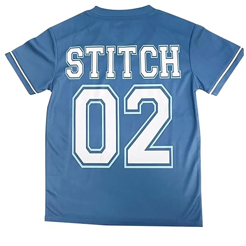 Image of Disney Lilo & Stitch Girls Soccer Jersey Sports Graphic Shirt Soccer Fan Athletic Apparel
