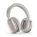Music Sound Bluetooth Over-Ear Kopfhörer Aurix mit Einer aktiven Geräuschunterdrückung, räumlichem Audio, Bedienelementen, einem Mikrofon und bis zu 35 h Akkulaufzeit, weiß