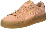 Pflegeleicht Puma Damen Smash Platform Frill Sneaker, Orange (Dusty Coral-Dusty Coral-Puma Team Gold), 40 EU (6.5 UK)