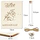 BOFUNX Tattoo Geschenk aus Holz Tattoowierung Geldgeschenk Verpackung mit Reagenzgläser Lustige Geschenk für Damen Herren Tattoo Liebhaber Tätowierer
