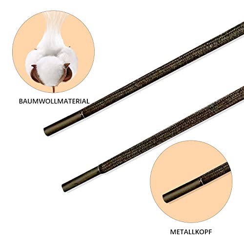 Renyiz Kordel für Jogginghose, Kordelzug 160cm mit Metallverschluss-Enden und Durchziehnadel, Ersatz Kordelanten für Jogginghosen, Hoodies, Jacken, Sweatshirts, Badehosen