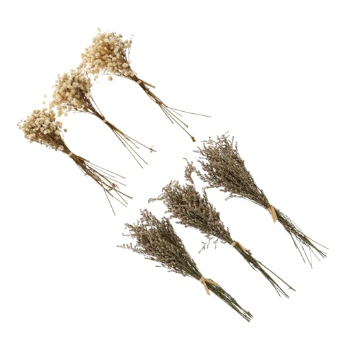 Set de 6 ramos de flores secas decorativas