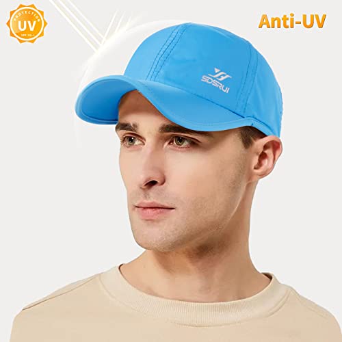 Image of Running Hat Mesh Quick Dry Hat Baseball Cap for Women Men