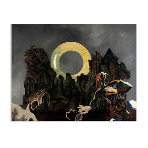 Max Ernst Impression sur Toile 50x40cm - Reproduction Tableaux Célèbres Sans Cadre