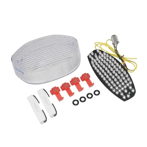 Luz Trasera LED Transparente con Señal de Giro para BMW F650CS R1100S 7