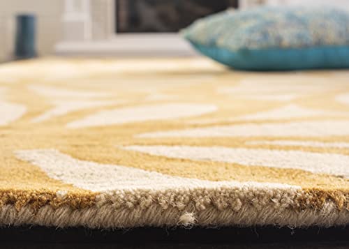 Tapete Beige y Dorado 8x10 ft Safavieh Dip Dye miniatura 4
