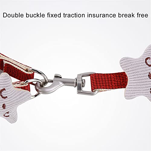 YINGNBH Lijn Kleine Hond Hond Hond Puppy Verstelbare Ademend Lijn Trekken Touw Harnas Vest Borstband (Kleur: Roze, Maat… - Image 7