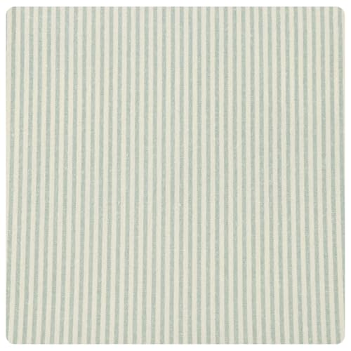 Tissu en coton tissé à rayures vert clair 300x145 cm pour couture au mètre