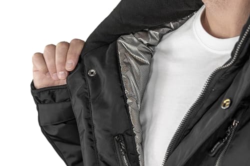 Image of Tingley Cold Gear Men's Jacket With Detachable Hood Hood, Heat Retention