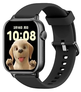 ASEEYIRJ Smartwatch Herren Damen Kinder, 4G Telefon mit Anrufe, Nachrichten, IP68 Wasserdicht Schrittzähler, Fitness Tracker mit Pulsmesser Sportmodi Sportuhr, Die neuesten Uhren (Keine App benötigt)