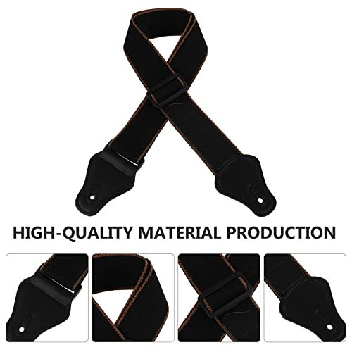 Vaguelly 1 Pc Remplacement Banjo Cuir Guitares Guitara Simple pour Cool Sangle Réglable Ceinture D’instrument… - Les Beatles, Paul McCartney, John Lennon, RIngo Starr, George Harrison Vaguelly 1 Pc Remplacement Banjo Cuir Guitares Guitara Simple pour Cool Sangle Réglable Ceinture D'instrument… – Image 6