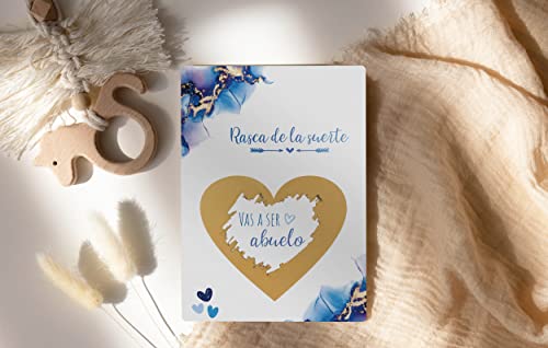 Image of Joli Coon Tarjeta de rascar Vas a ser abuelo con sobre - anunciar embarazo abuelo