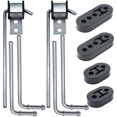 Ganluuree 10PCS Exhaust Hanger Rod Set 10