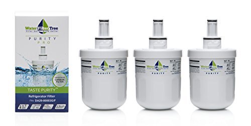 3 X WLF-3G Replacement Water Filter for DA29-00003G, DA29-00003F, DA29-00003B, DA29-00003A Cover