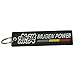 Nice Tagg 1pcs MUGEN POWER Tag Keychain Car Accessories Sporty Gifts Fit For Mugen Fans