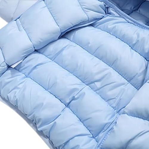 Toddler Puffer Jacket Fall Bear ears Lightweight Zip Up Girls Winter Coat Long Sleeve Solid Thermal Cute Down Jackets3