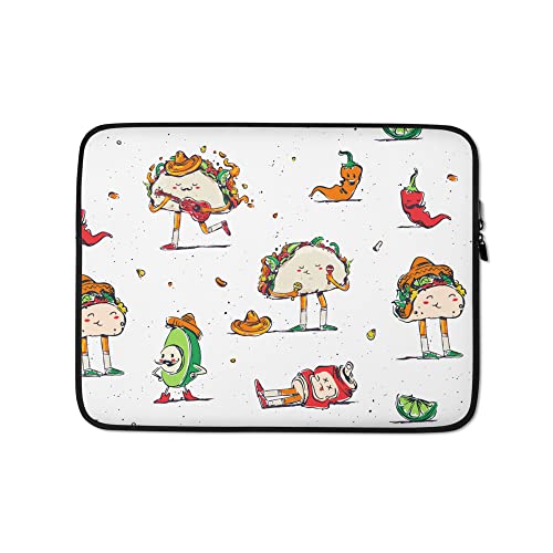 Funda para portátil Renerded patrón mayo maracas miniatura 1