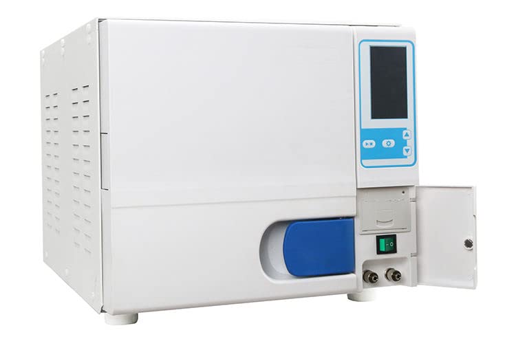 23L Portable Steam Autoclave Class B LCD Screen Display Steam Sterilizer Medical Sterilization with Vacuum Dry Function and Printer