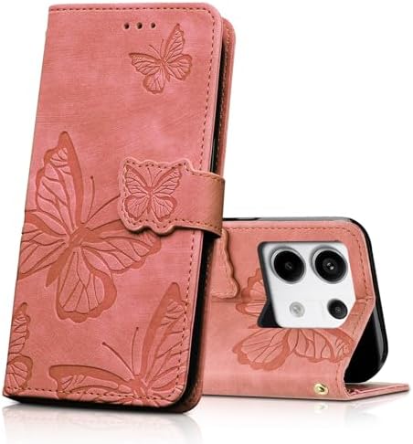 CXTcase Etui na telefon komórkowy Samsung Galaxy A54 5G, etui ochronne z klapką do Samsung Galaxy A54 5G, skóra poliuretanowa, magnetyczne motyle, skórzane etui do Samsung Galaxy A54 5G, czarne