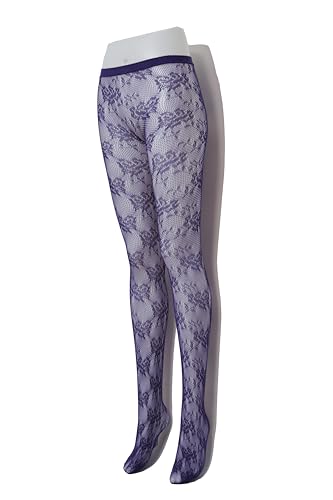Image of TBFT Guling one pair sexy black or hot pink stockings pantyhose fishnet tights lace leggings for women Christmas rose pattern