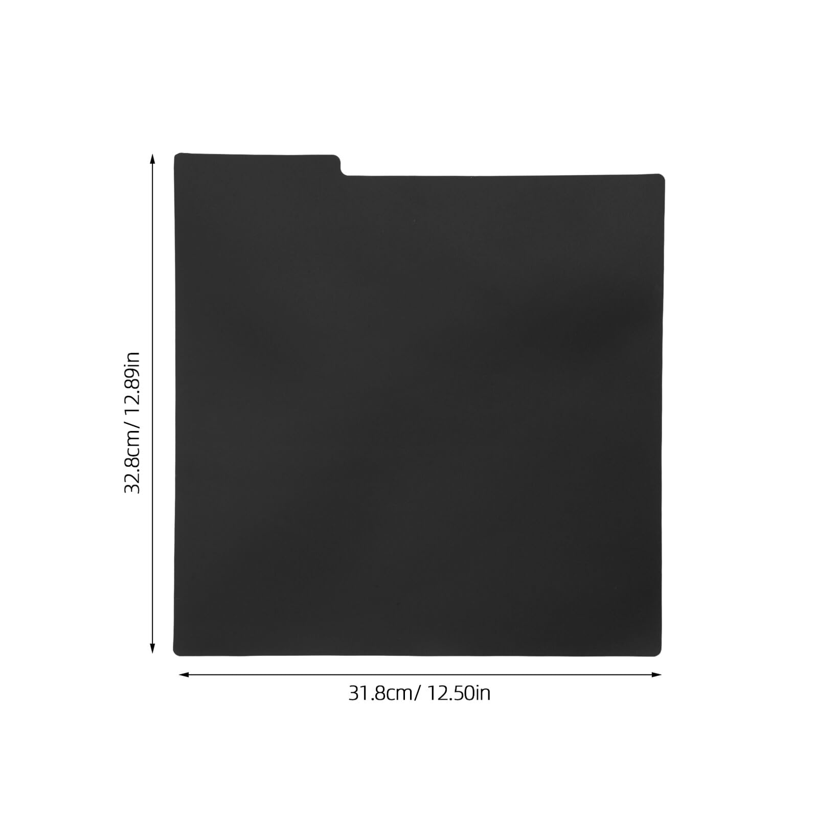 Divisori per Vinili in Plastica Nera con Tab 10 Pezzi | Separatori per Album, Schede Bianche per Classificazione, Compatibili con Copertine e Collezioni