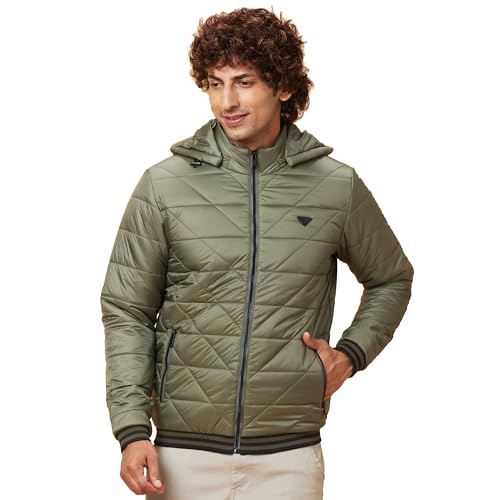 Image of Being Human Black Regular Fit Long Sleeves Men's Jacket Clothing