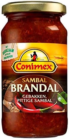 Sambal Brandal Sauce | Conimex | Sambal Brandal | Total Weight 7.05 ounce