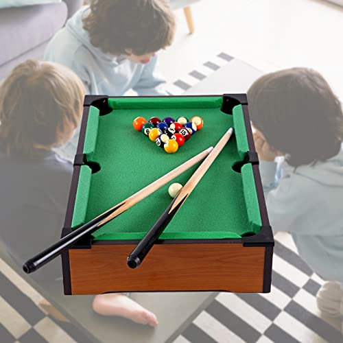 Simhoa Mini Billiards Pool Table Game For Children, 20 Inches Small Tabletop Billiards Game Set, Home Family Desk Games For Unisex Adults #TOP2
