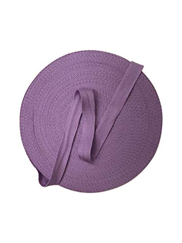 Beyond Trim Twill Tape Ribbon - 100% Cotton Herringbone Fabric Roll Sewing Crafts DIY Webbing Bias Binding Gift Wrapping Home Decor 10 Yard Lilac 3 4 Inch