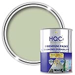 HQC Anti Damp, Anti Mould and Condensation -Matt Finish - Prevent & Control Damp On Internal Walls & Ceilings - Easy To Apply (Sage Green, 2.5 Liters)