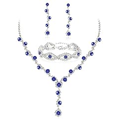 Blue-Tone(Necklace Earrings Bracelet)