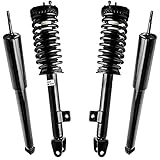 Complete Front Strut Coil Spring & Mount Assembly Set and Rear Shocks RWD Models - Not for SRT or Sport Suspension - 2005-2010 Chrysler 300 - [06-10 Dodge Charger] - 05-08 Magnum