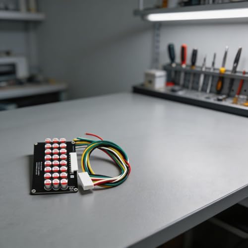 Placa de ecualización eficiente para baterías de 3 a 21 celdas con protección de energía 4