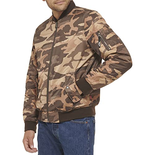 Image of Levi's Men's Flight Satin Unfilled Ma-1 Bomber