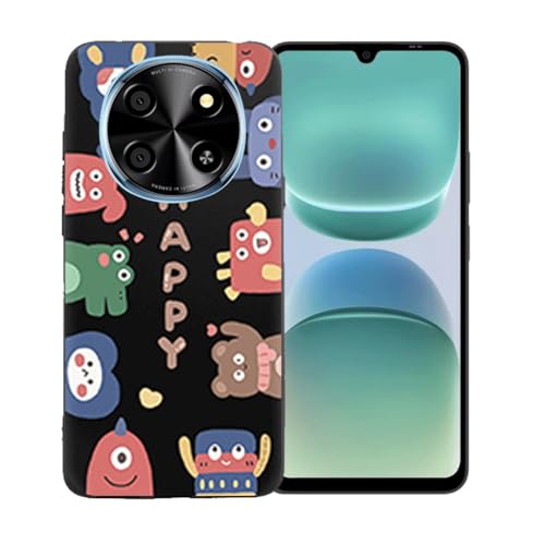 LCEHTOGYE Kp Oukitel C1 PluspP[XAKp Oukitel C1 Plus (6,52")ƌ݊̂钴^ubN\tgTPUVRQP[XیJo[ - LLM45